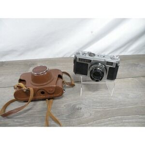 Vintage Condor Rangefinder Film Camera Sanyo Kogaku Kikai Co. Ltd. Japan w/ Case